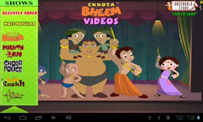 ChhotaBheemVideos android App screenshot 0